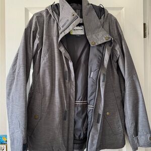 Burton Charcoal Hooded Jacket